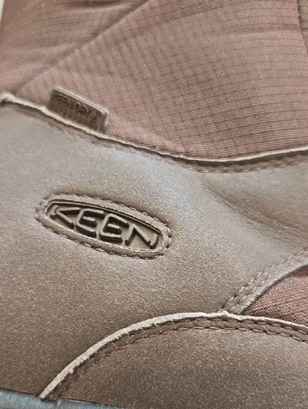 Keen Brown Waterproof Winter Boots with Rugged Soles